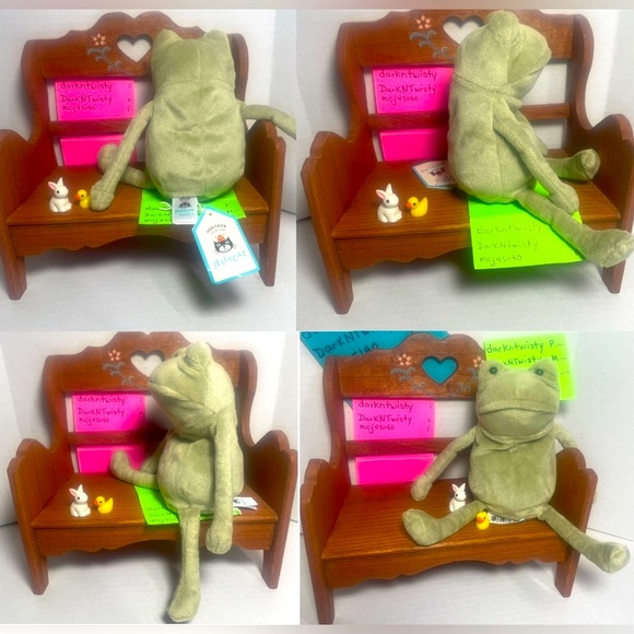 BNWT JELLYCAT ONE LITTLE FERGUS FROG PRICE FIRM - Picture 9 of 15